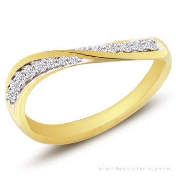 Promotional Gift Metal Sterling Silver 925 Ring for Women